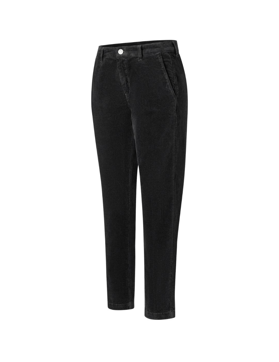 Mac Pantalones Chino Turn Up Black Ppt