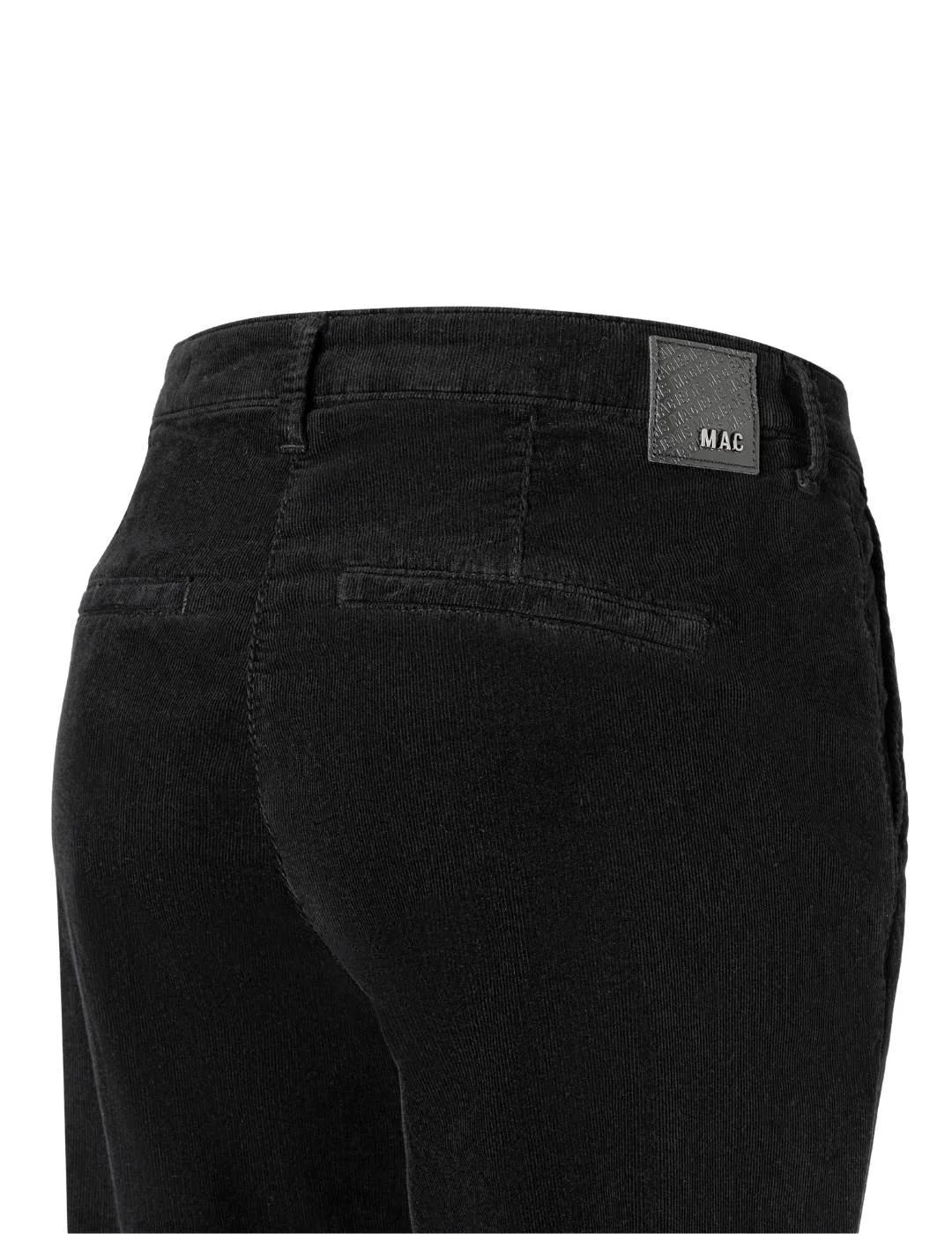 Mac Pantalones Chino Turn Up Black Ppt