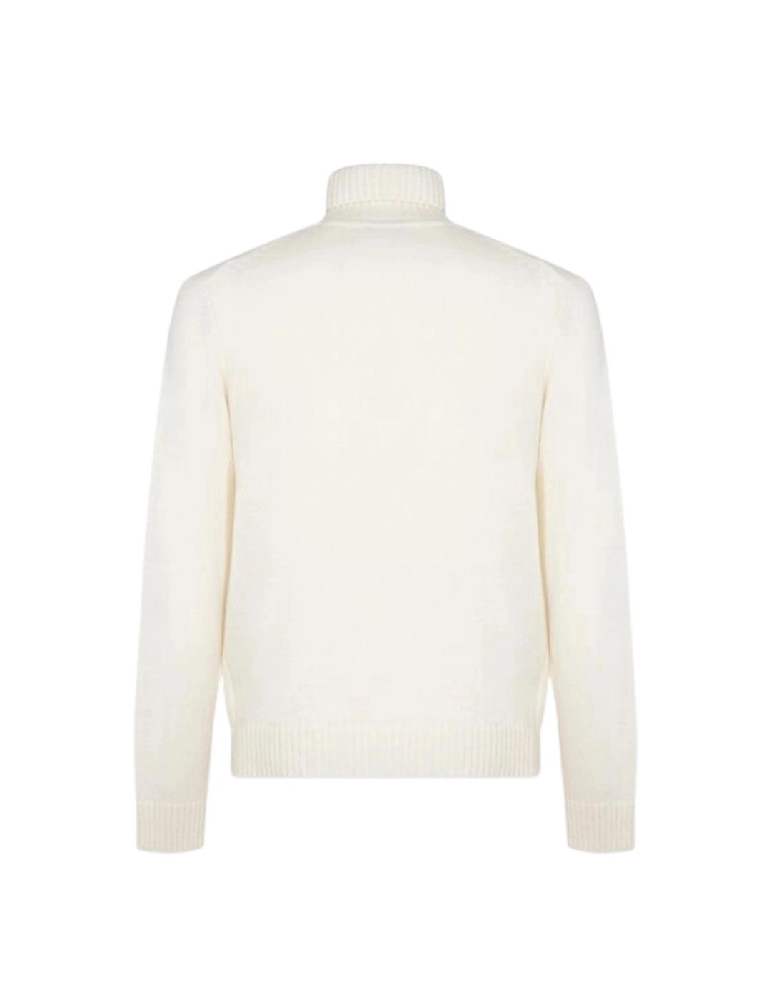Markup Jersey cuello alto Blanco latte