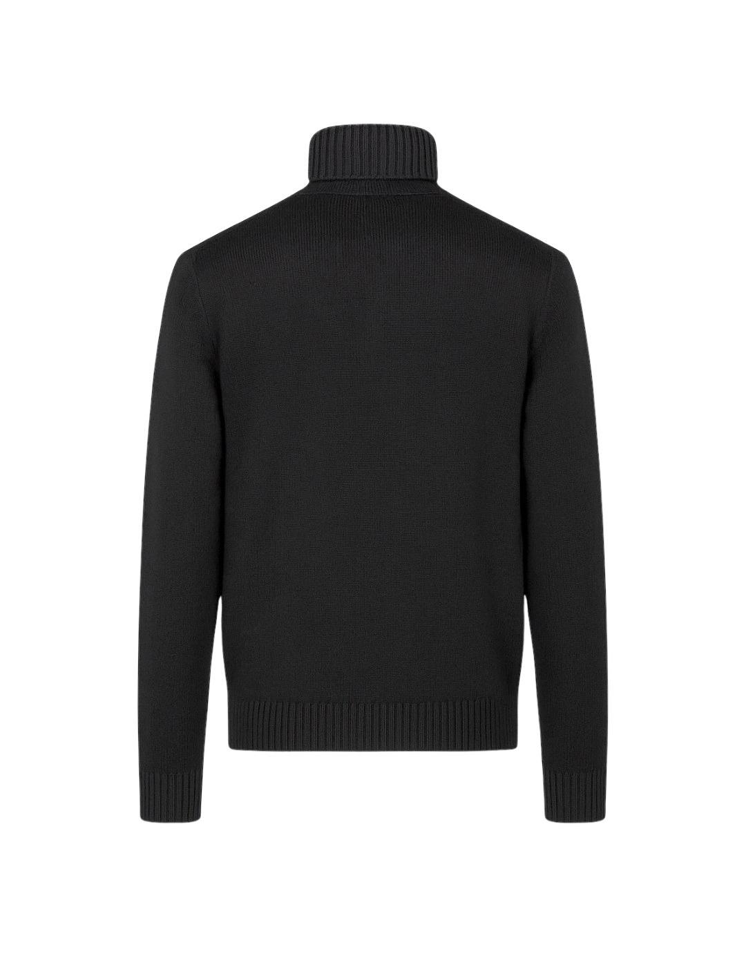 Markup Jersey cuello alto Negro