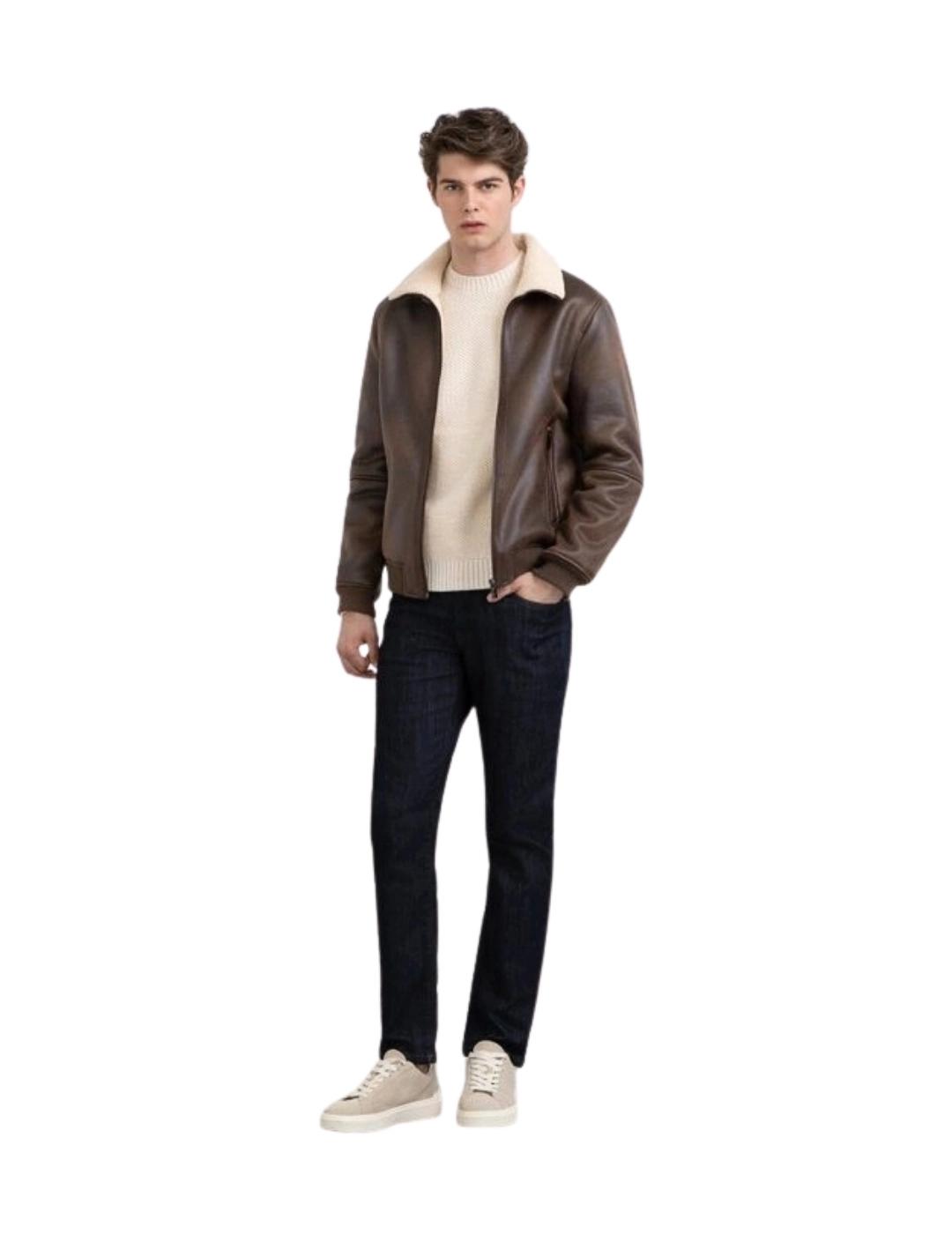 Markup Chaqueta de aviador Marrón