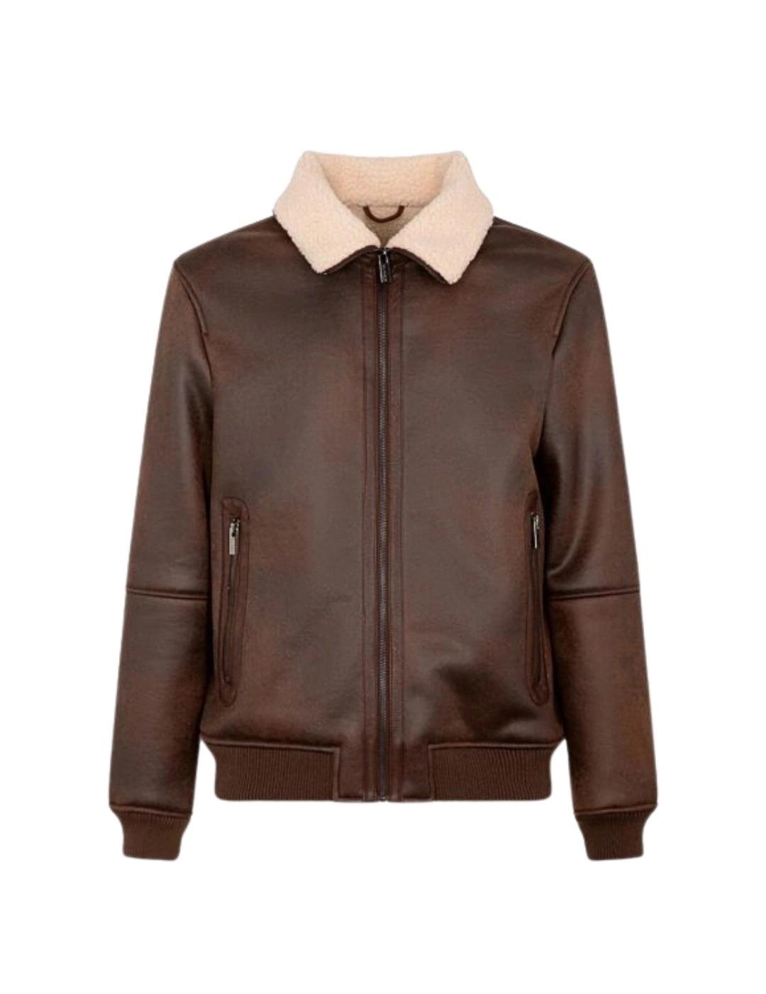 Markup Chaqueta de aviador Marrón