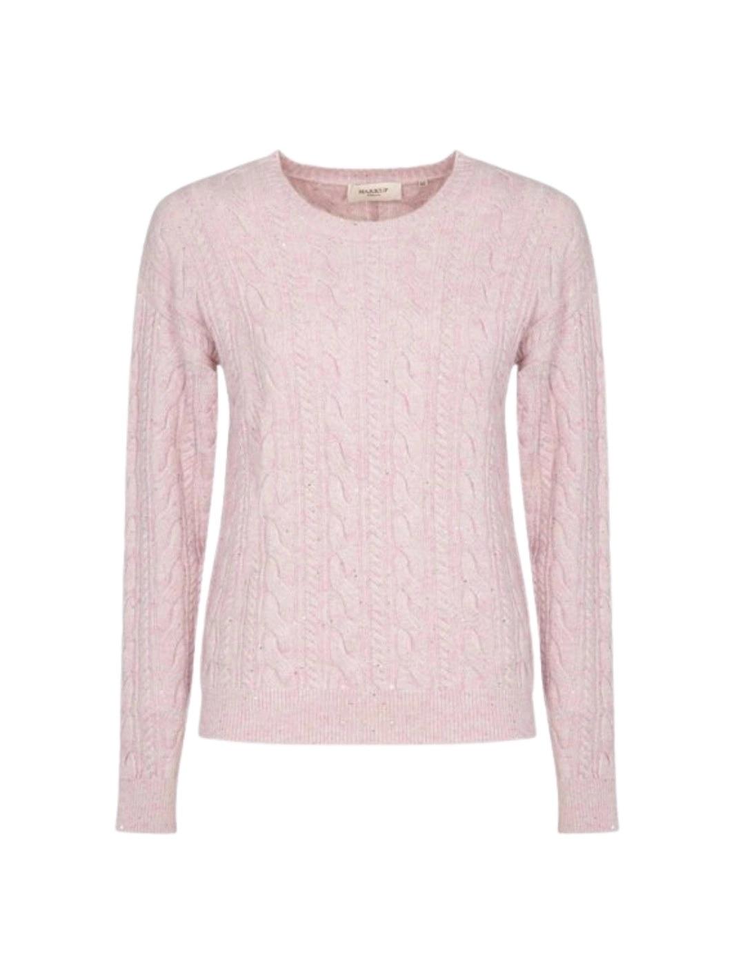 Markup Jersey trenzado Rosa