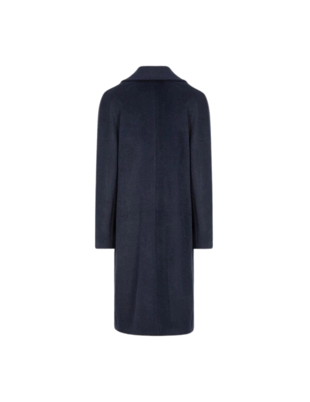 Markup Abrigo midi Azul con botones