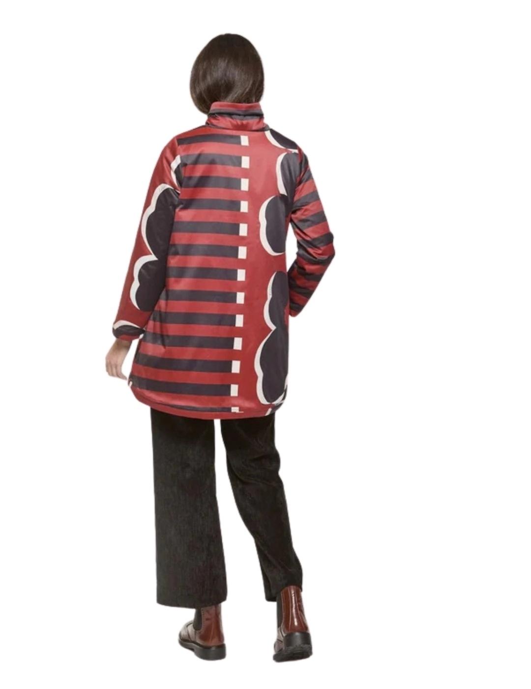 Mercedes De Miguel Gabardina Eris Berenjena