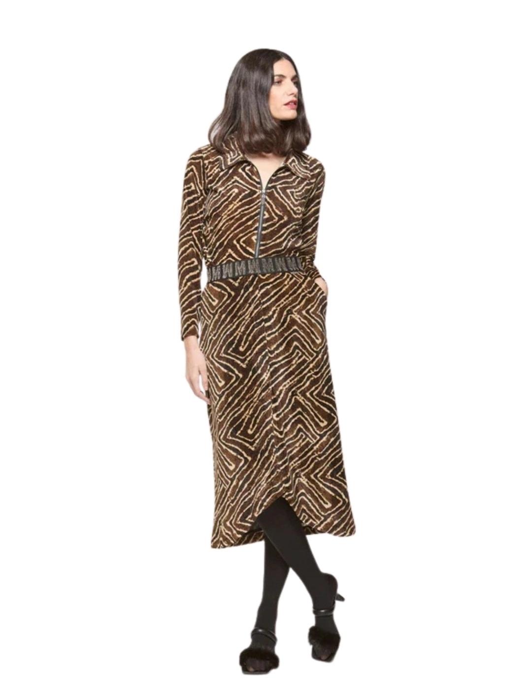 Mercedes De Miguel Falda Nova Negro