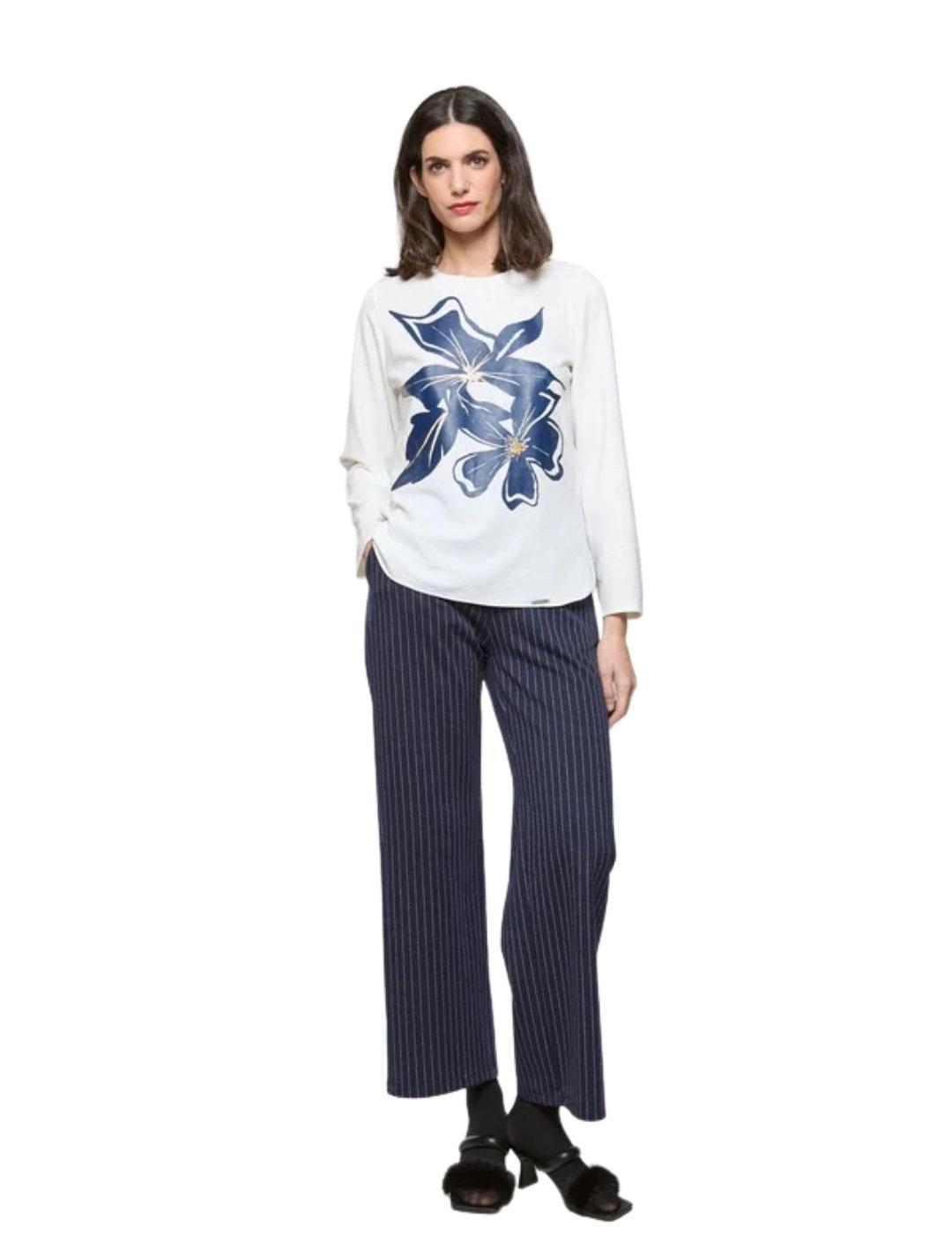 Mercedes De Miguel Pantalón Ananda Marino