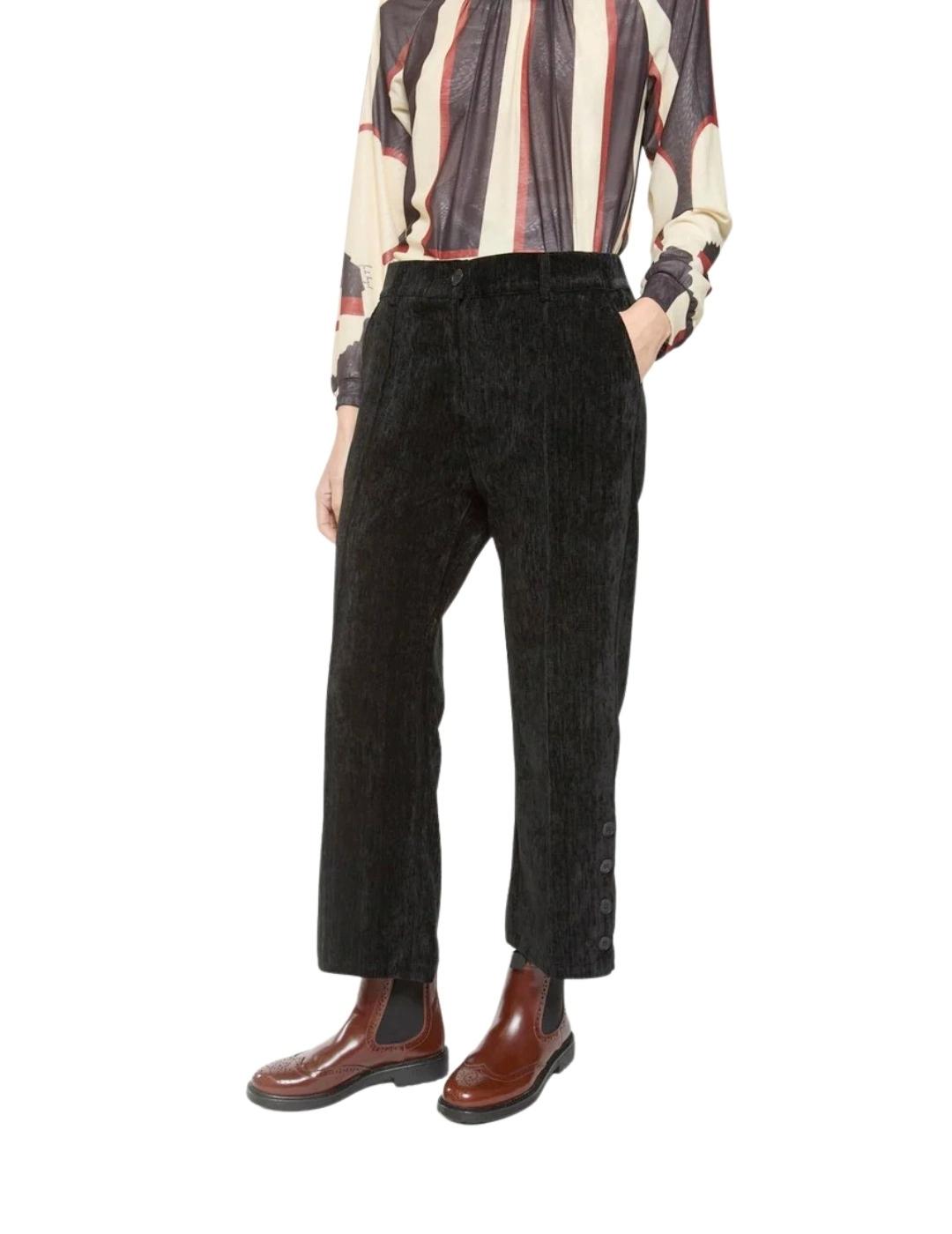 Mercedes De Miguel Pantalón Isa Negro