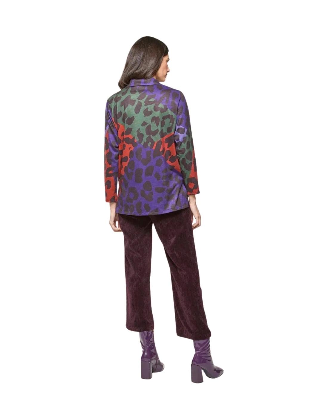 Mercedes De Miguel Pantalón Isa Berenjena