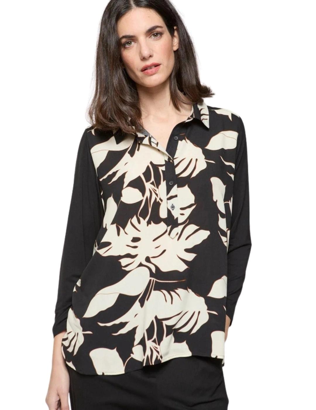 Mercedes De Miguel Camisola Dido Bicolor