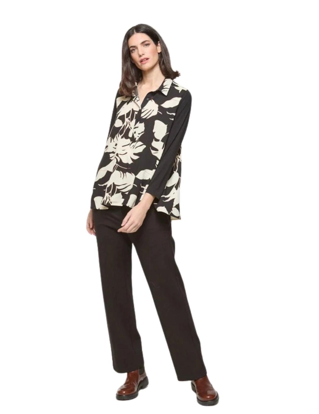 Mercedes De Miguel Camisola Dido Bicolor