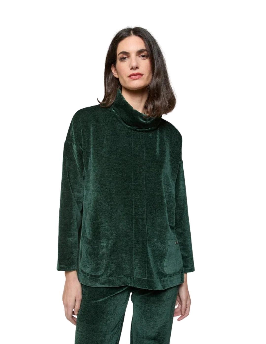 Mercedes De Miguel Casaca Isa Verde