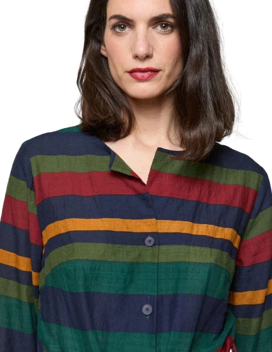 Mercedes De Miguel Vestido Mara Multicolor