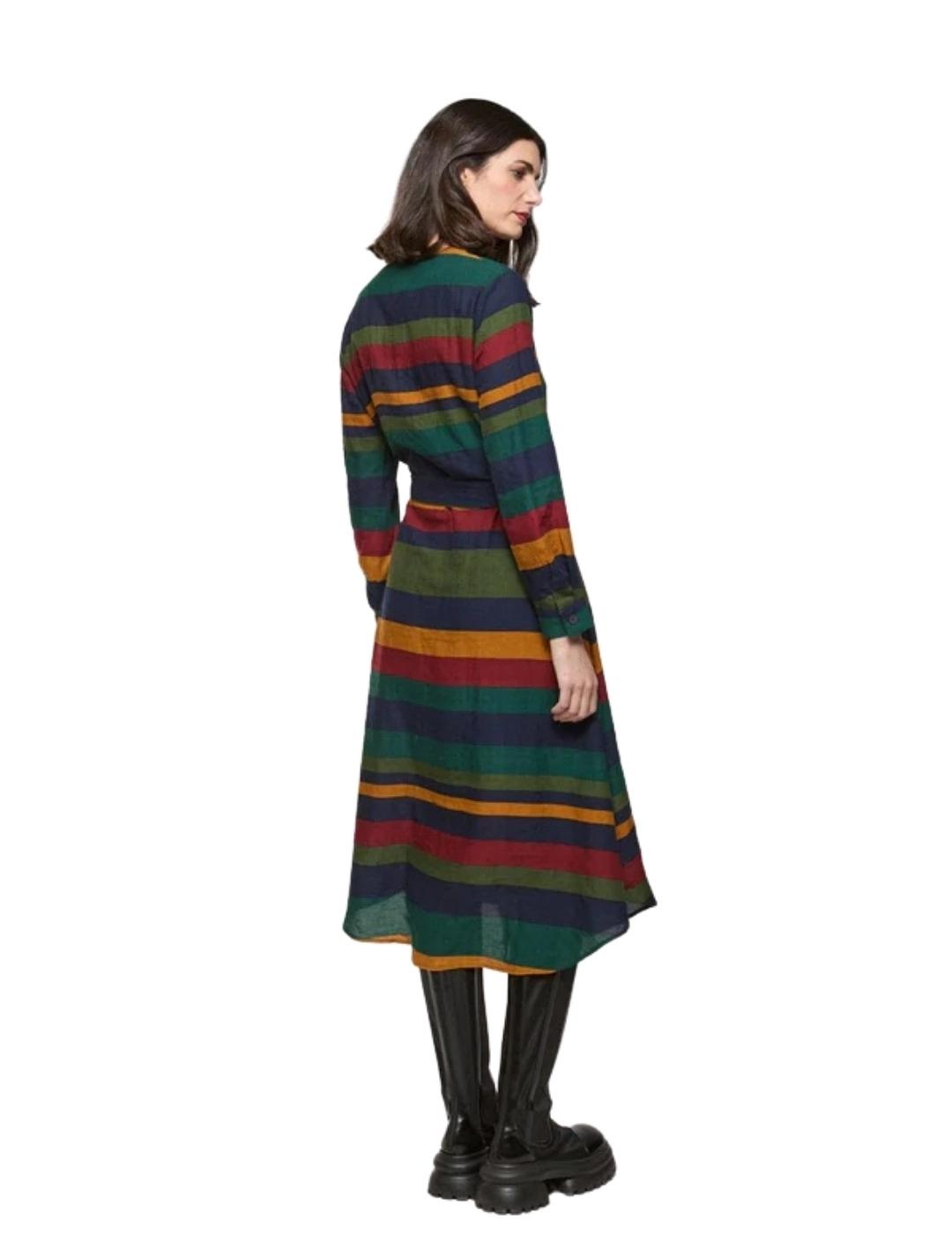 Mercedes De Miguel Vestido Mara Multicolor