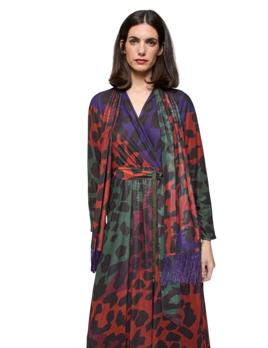 Mercedes De Miguel Vestido Cora Multicolor