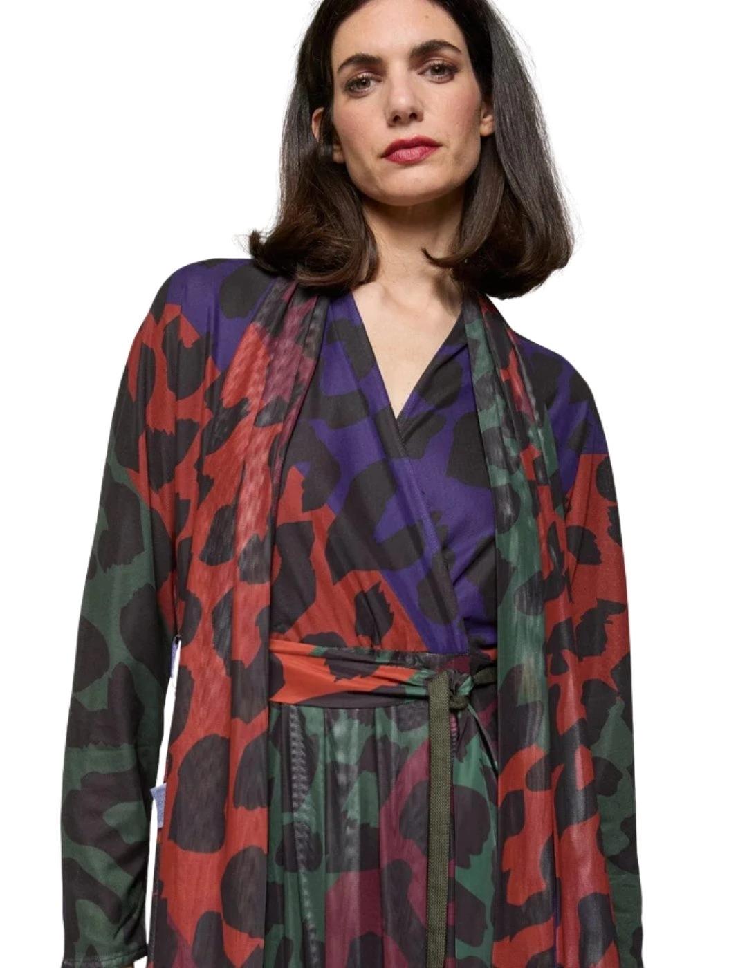 Mercedes De Miguel Vestido Cora Multicolor