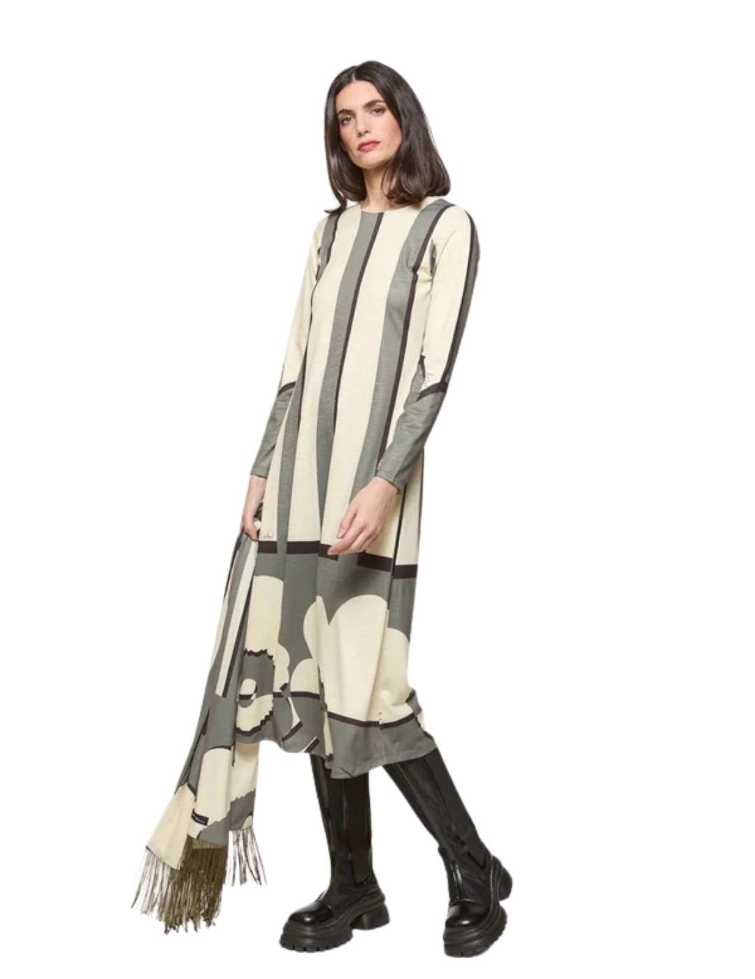 Mercedes De Miguel Echarpe Briza Bicolor