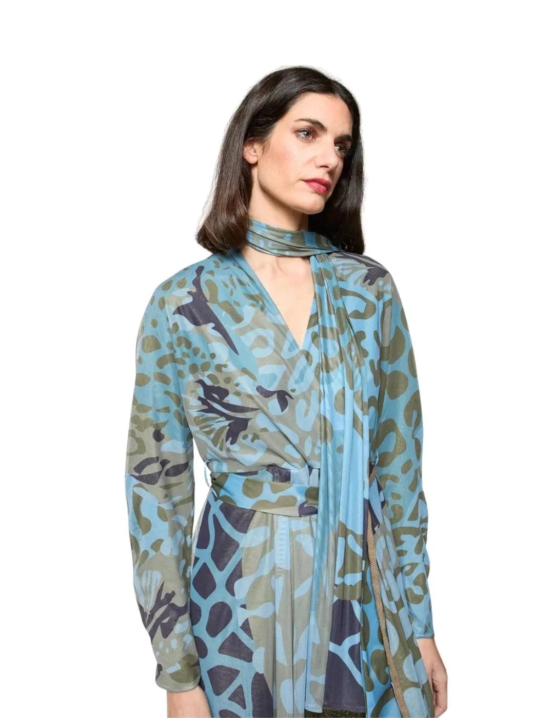 Mercedes De Miguel Echarpe Cora Multicolor