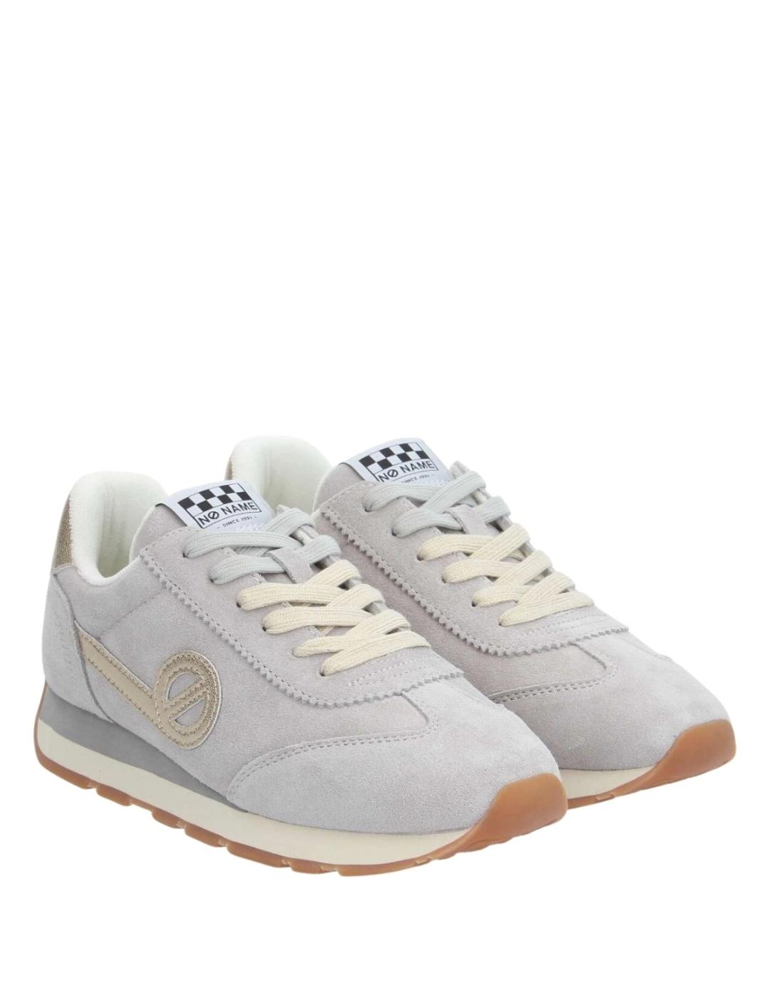 No Name Zapatillas City Run Jogger W Suede Grey