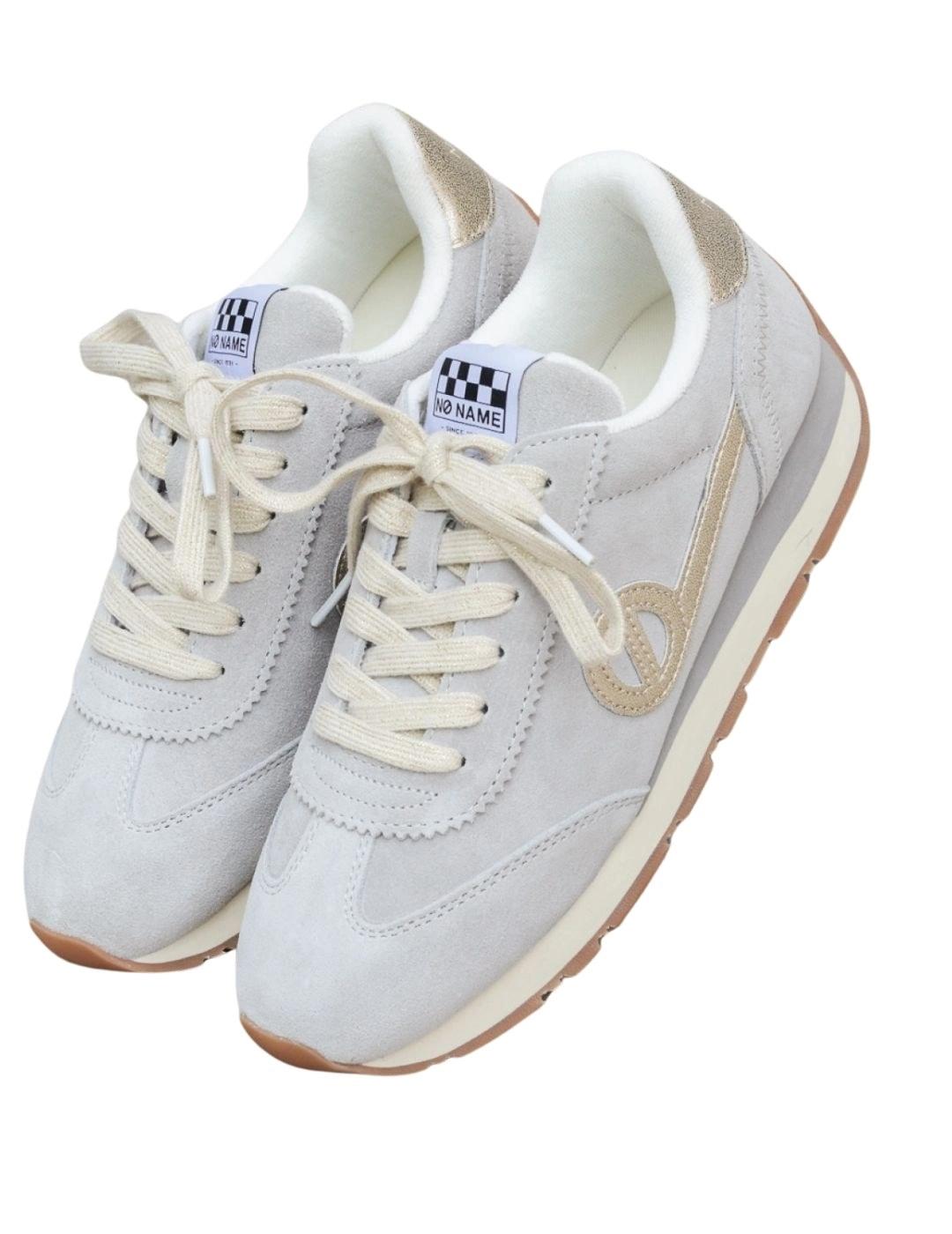 No Name Zapatillas City Run Jogger W Suede Grey