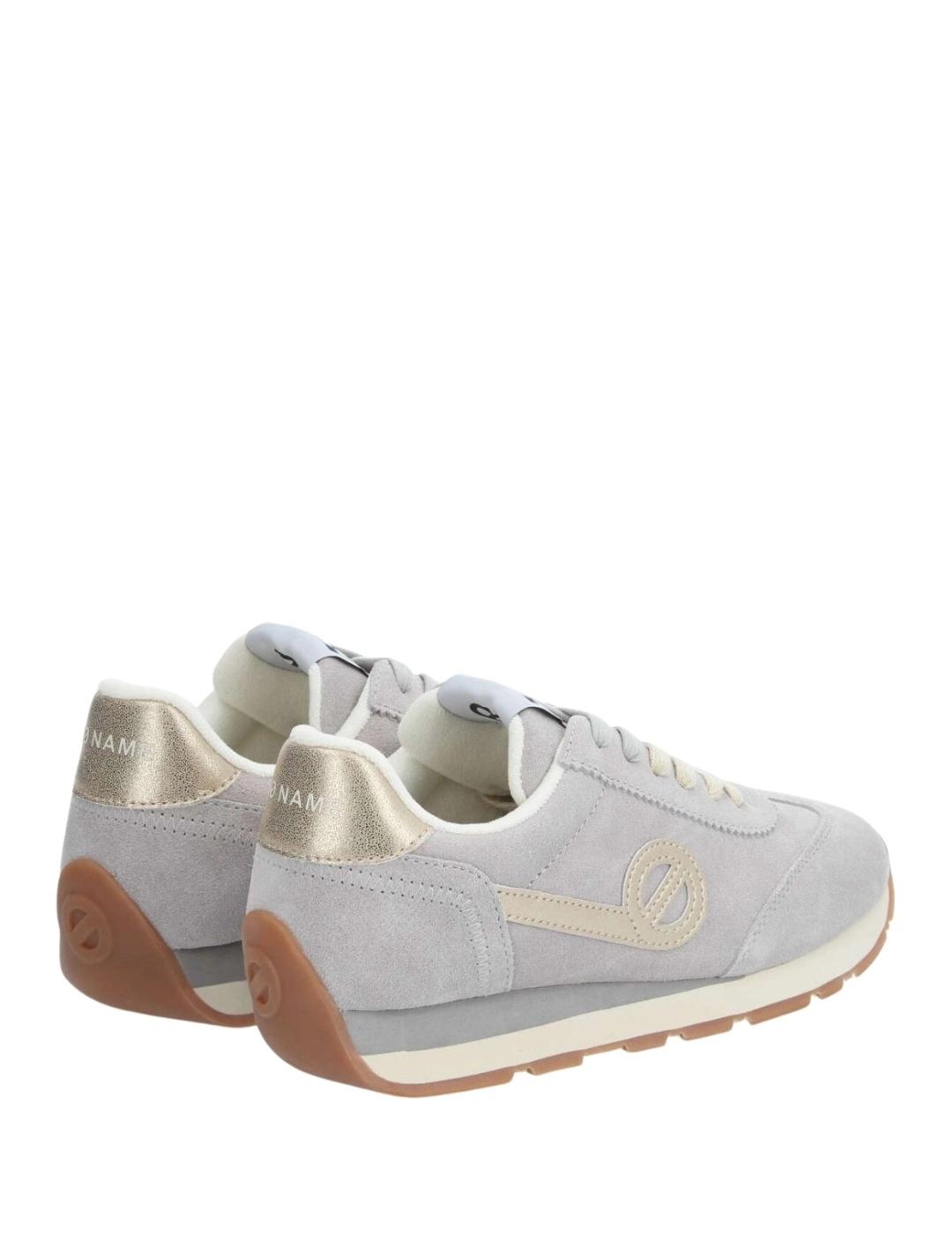 No Name Zapatillas City Run Jogger W Suede Grey