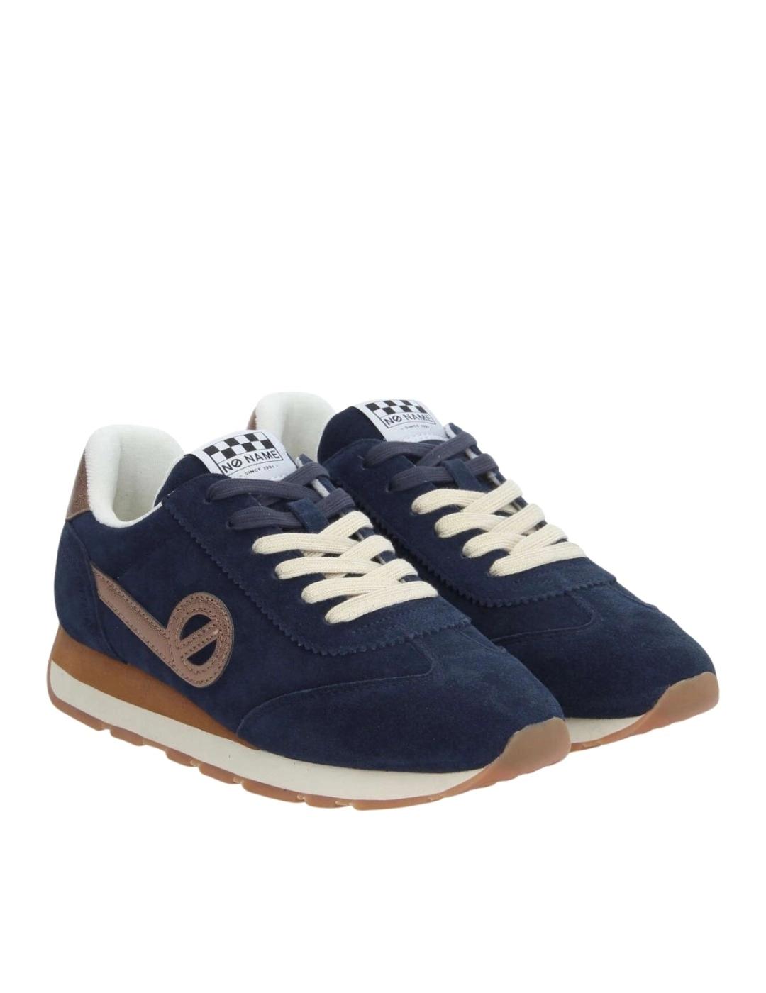 No Name Zapatillas City Run Jogger W Suede Blue
