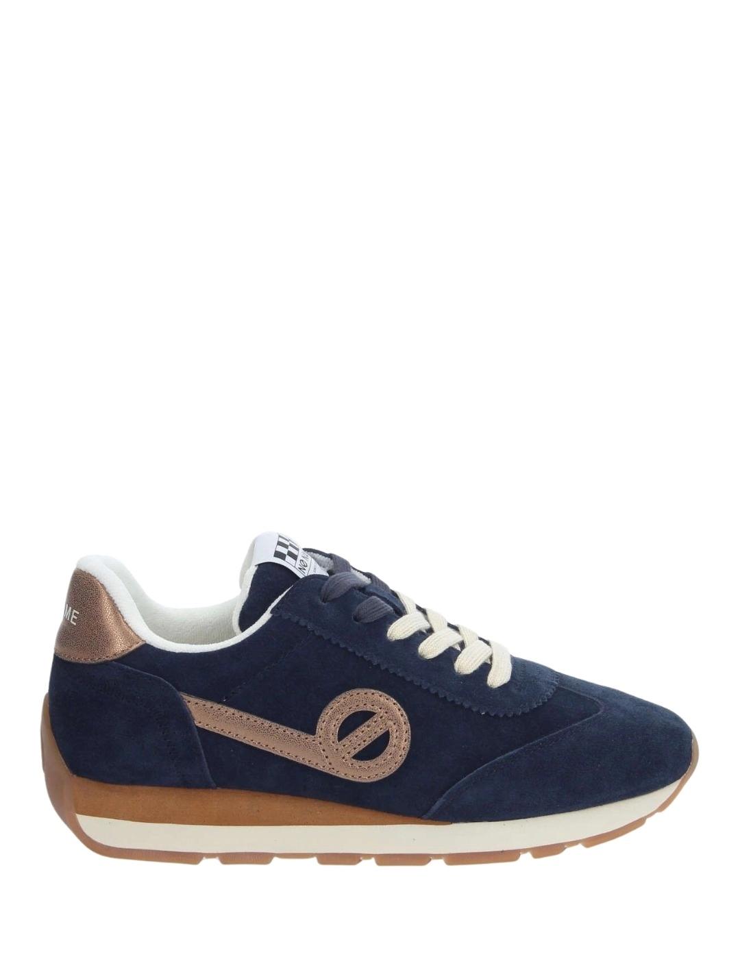 No Name Zapatillas City Run Jogger W Suede Blue
