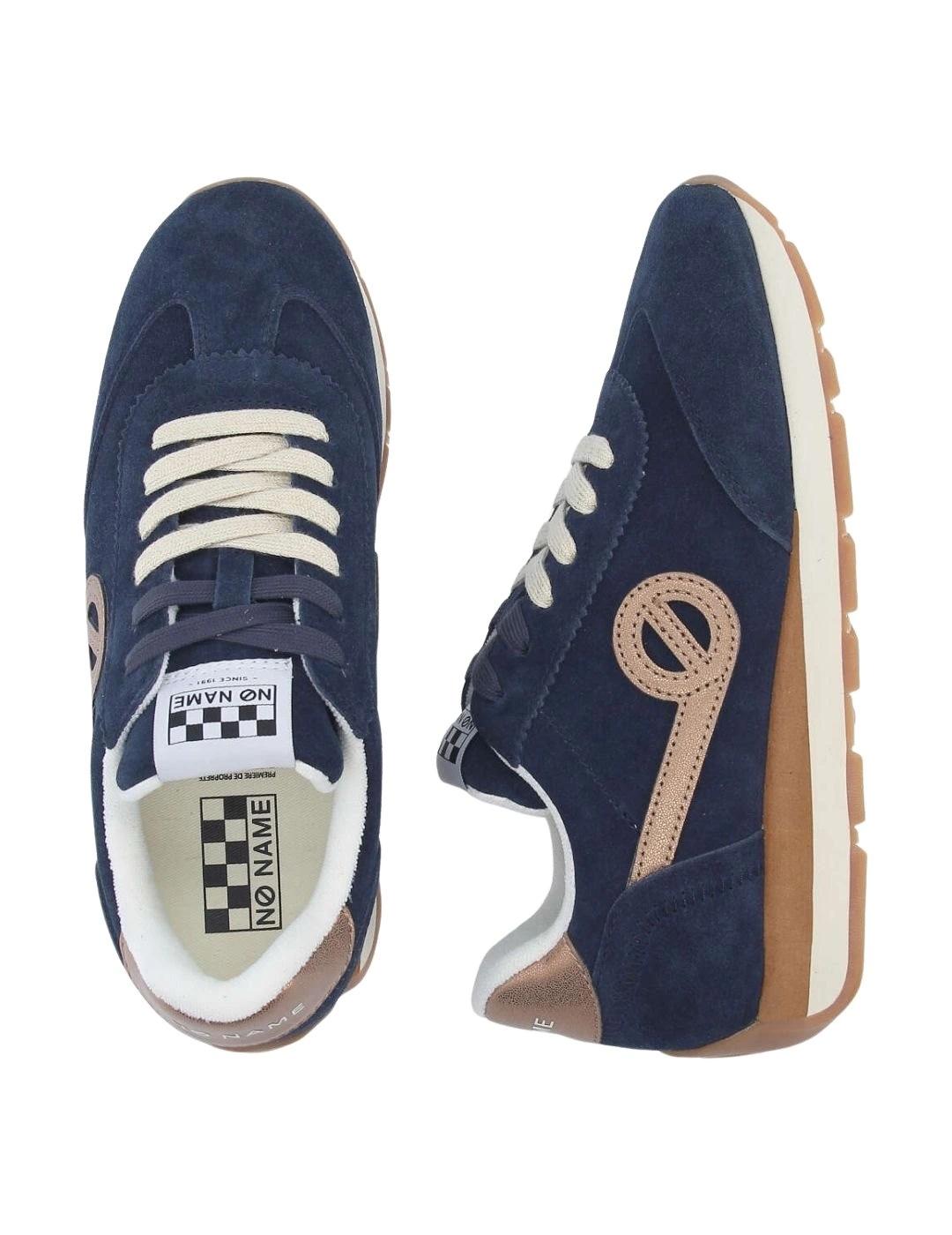 No Name Zapatillas City Run Jogger W Suede Blue