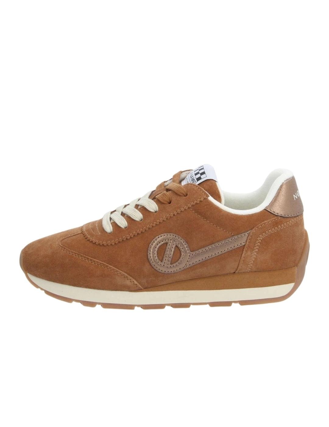 No Name Zapatillas City Run Jogger W Suede Brown