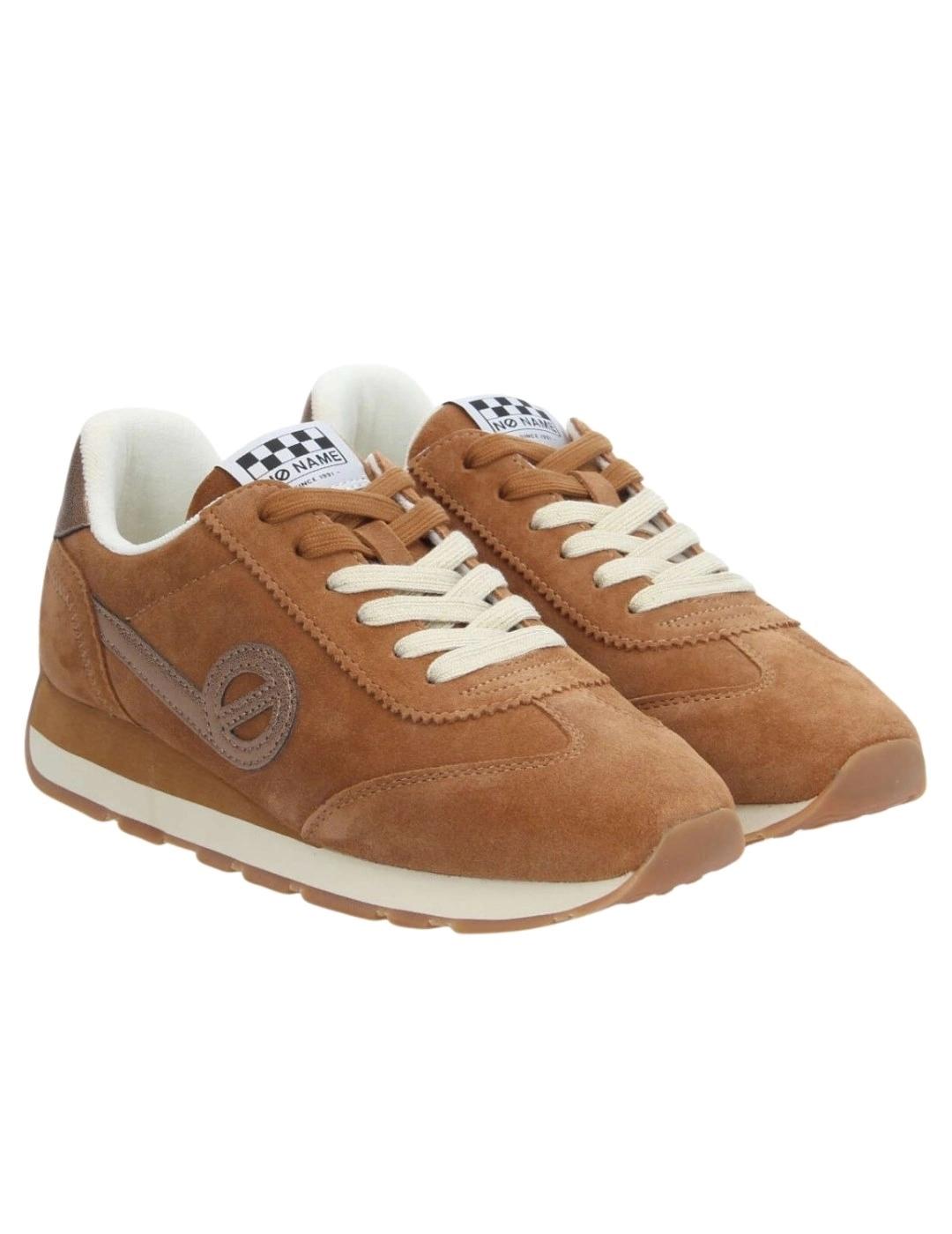 No Name Zapatillas City Run Jogger W Suede Brown