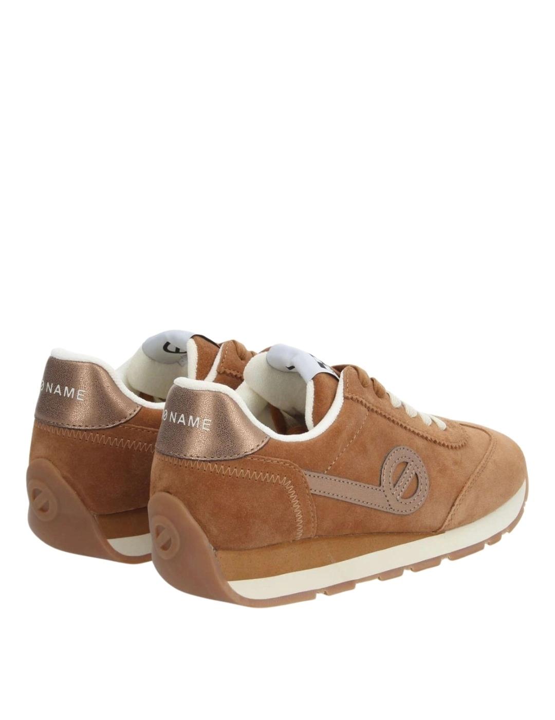 No Name Zapatillas City Run Jogger W Suede Brown