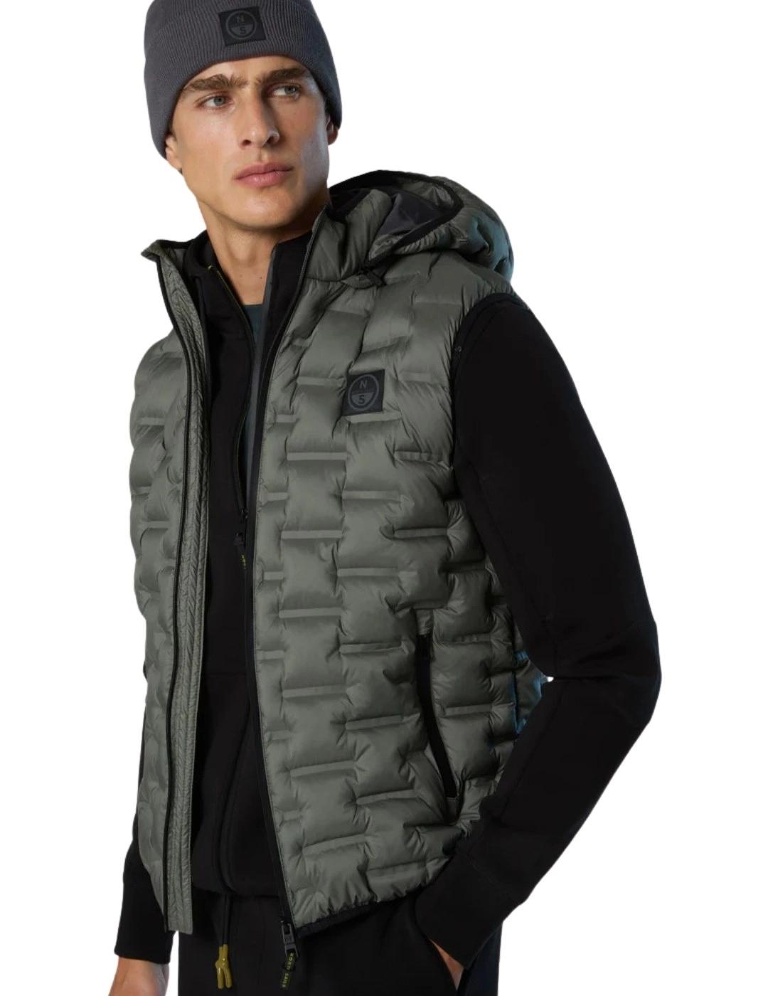 North Sails Chaleco Micro Chip Gris