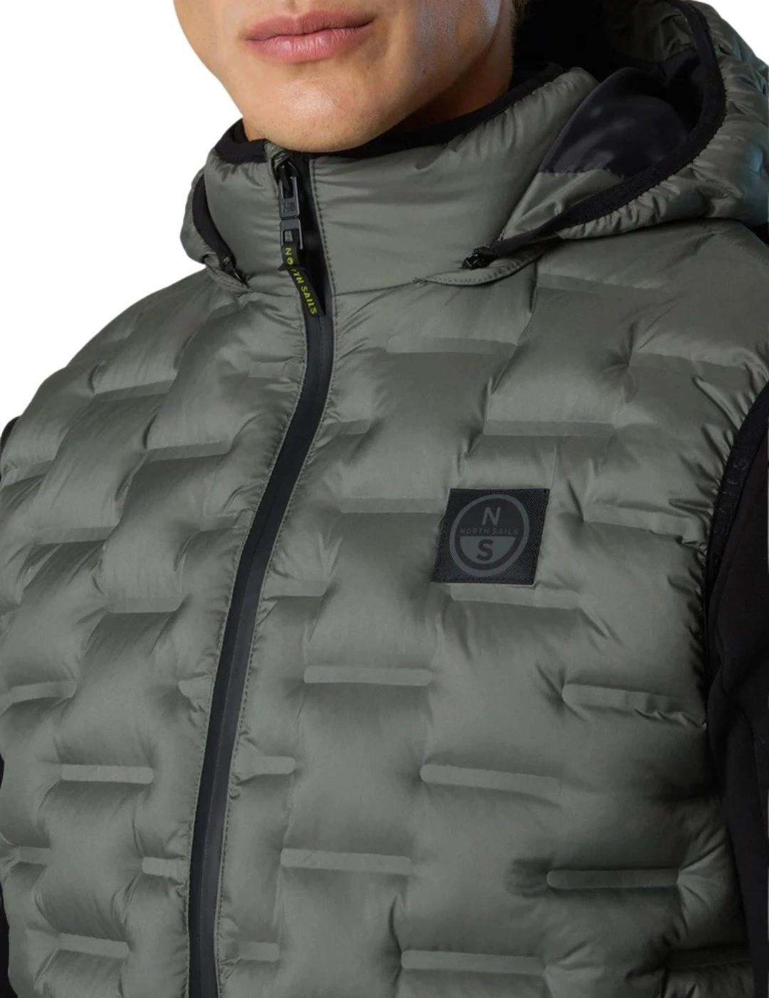 North Sails Chaleco Micro Chip Gris