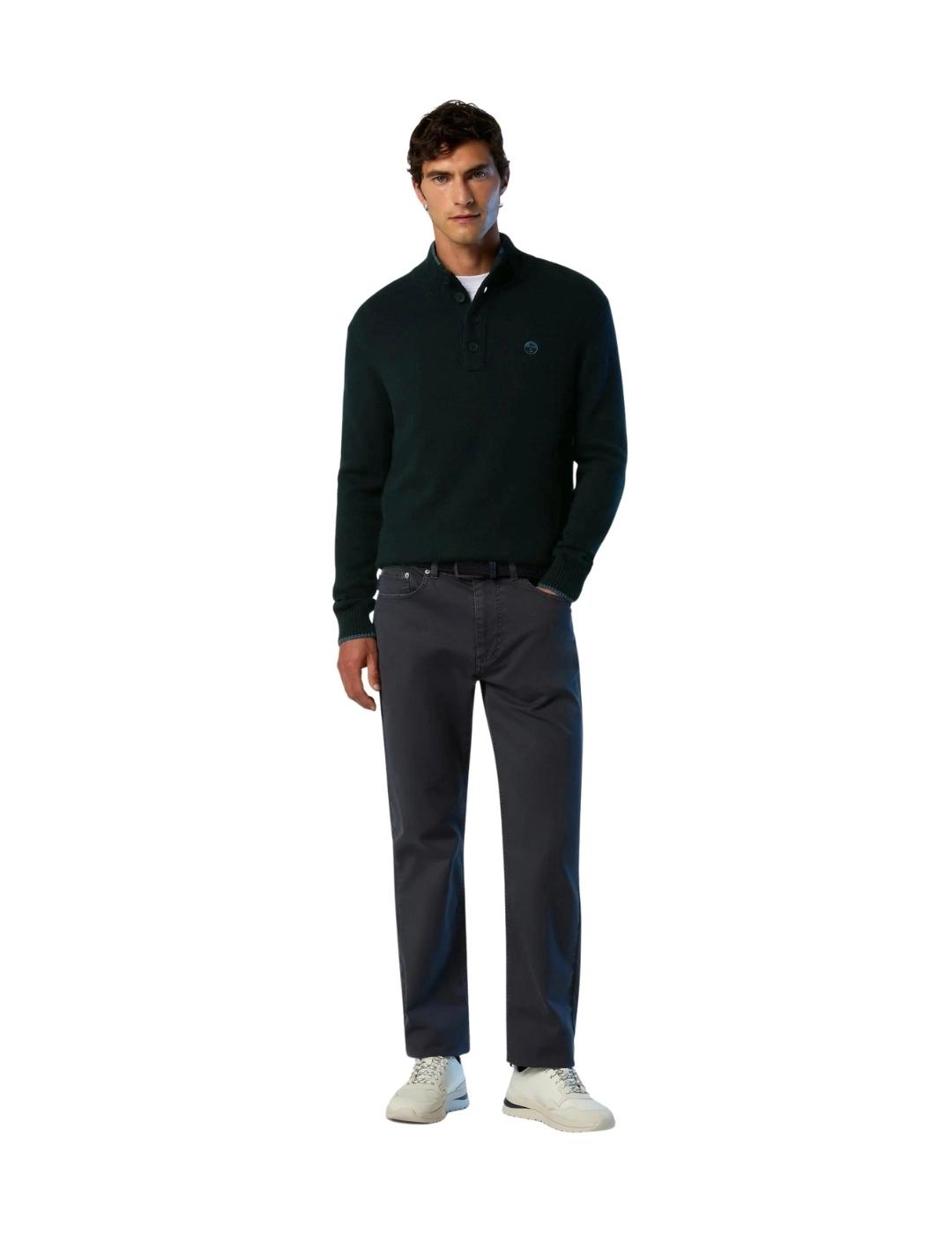 North Sails Jersey con botones Pine Grove