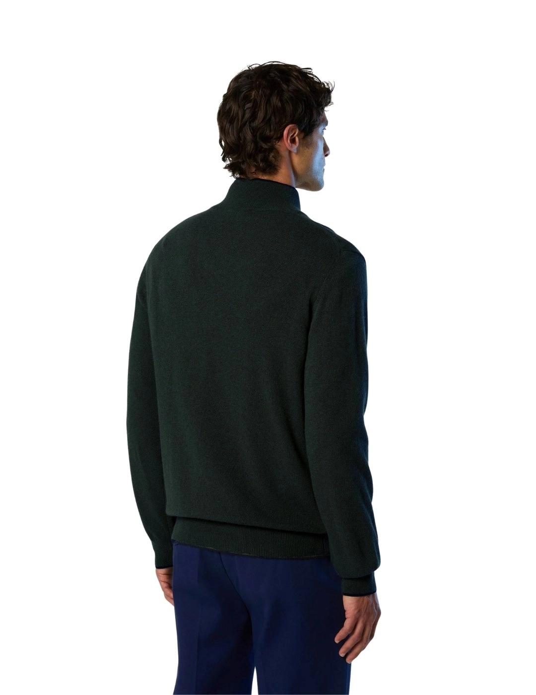 North Sails Jersey media cremallera Pine Grove