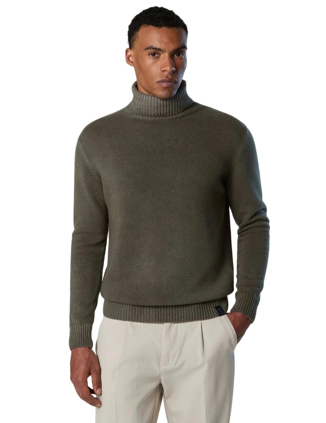 North Sails Jersey cuello vuelto Forest Nigh