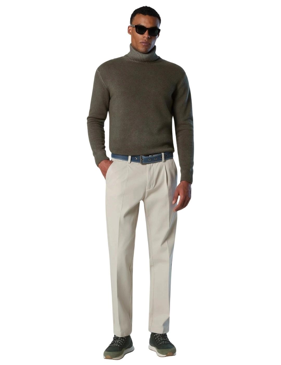 North Sails Jersey cuello vuelto Forest Nigh