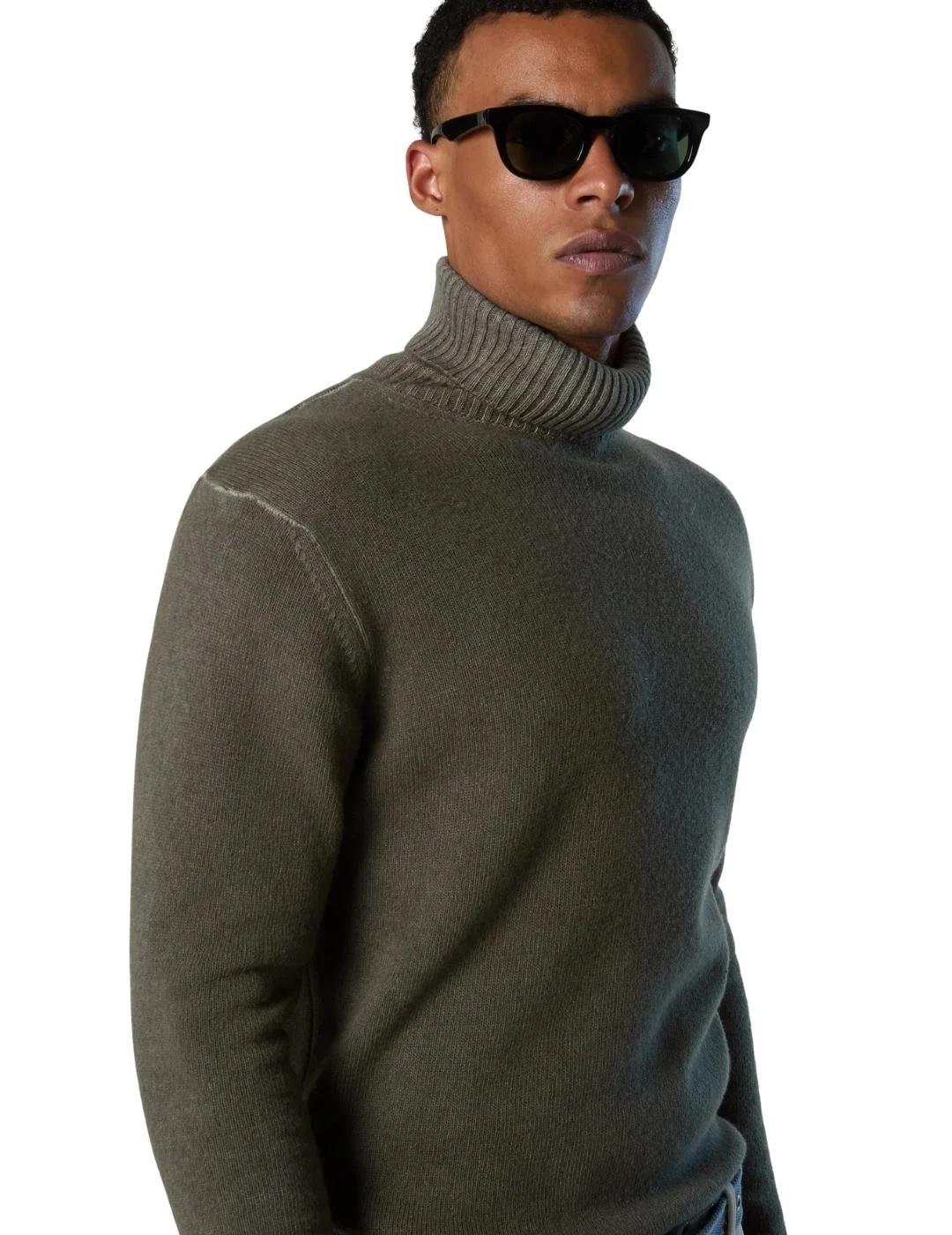 North Sails Jersey cuello vuelto Forest Nigh