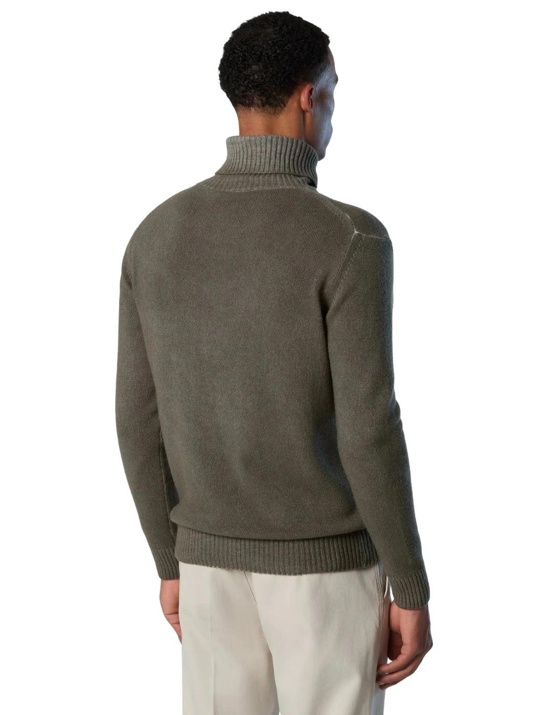 North Sails Jersey cuello vuelto Forest Nigh