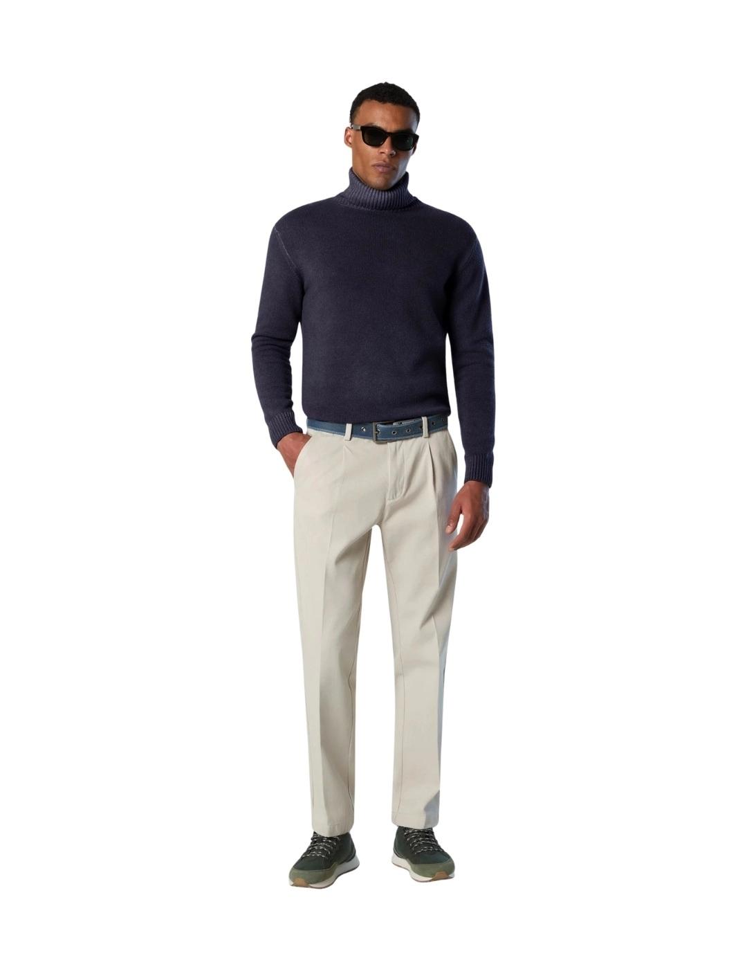 North Sails Jersey cuello vuelto Navy Blue