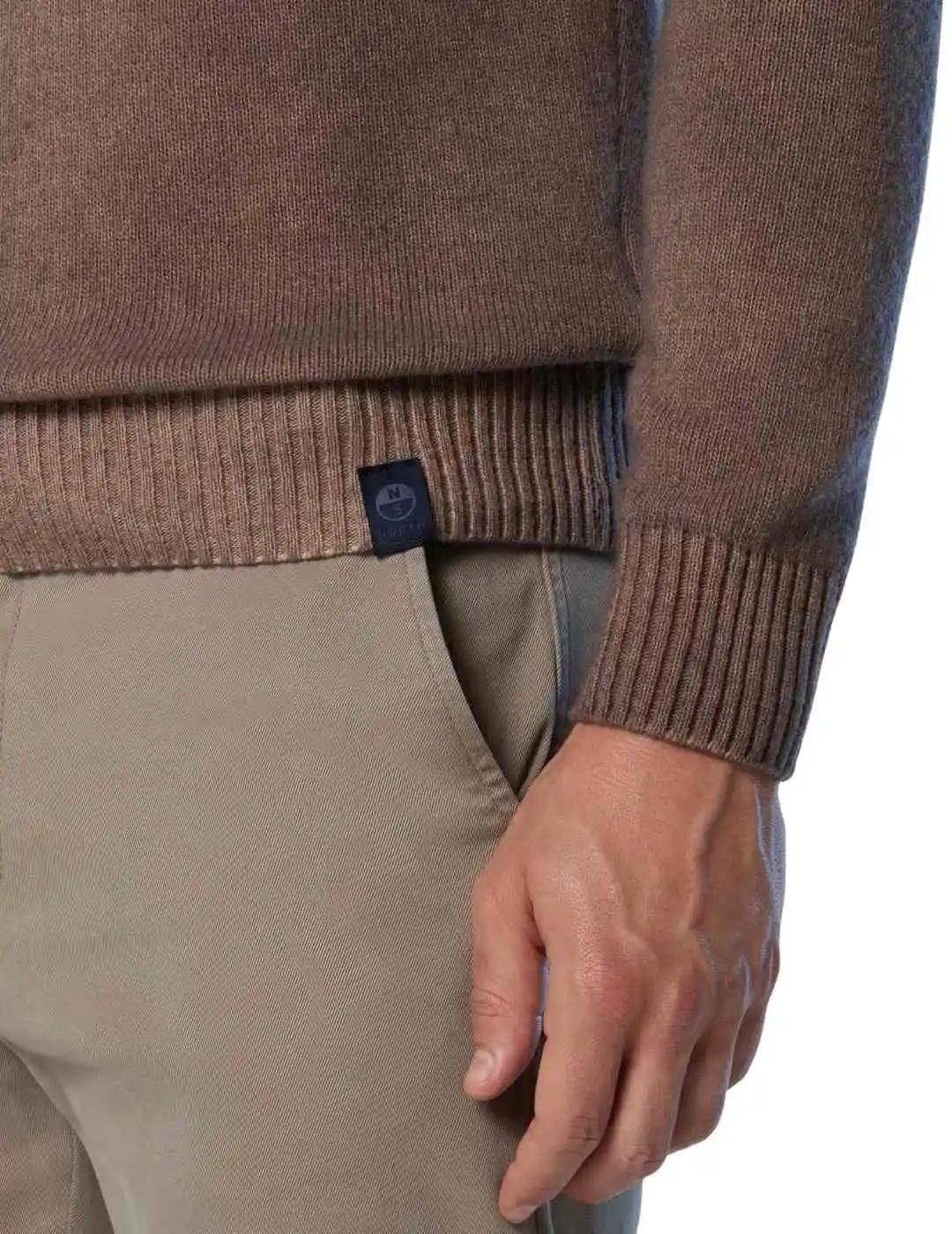 North Sails Jersey cuello vuelto Sea Wood