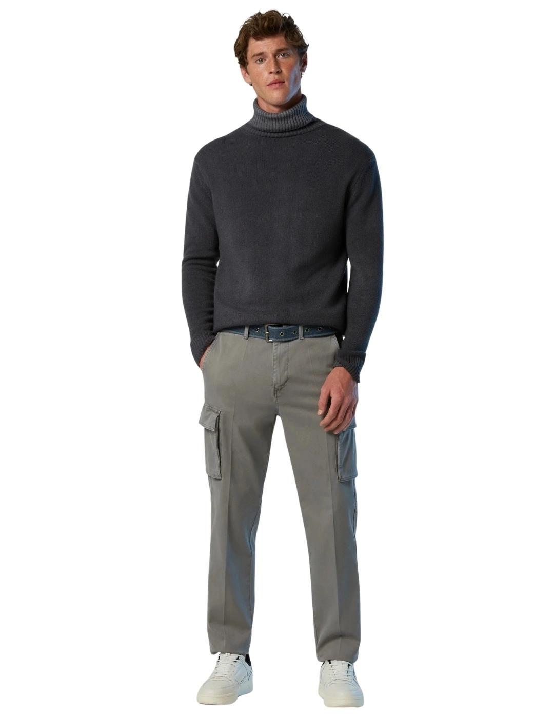 North Sails Jersey cuello vuelto Asphalt