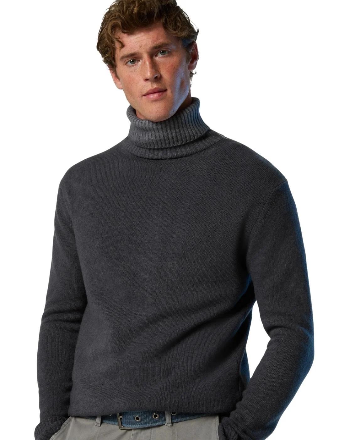 North Sails Jersey cuello vuelto Asphalt