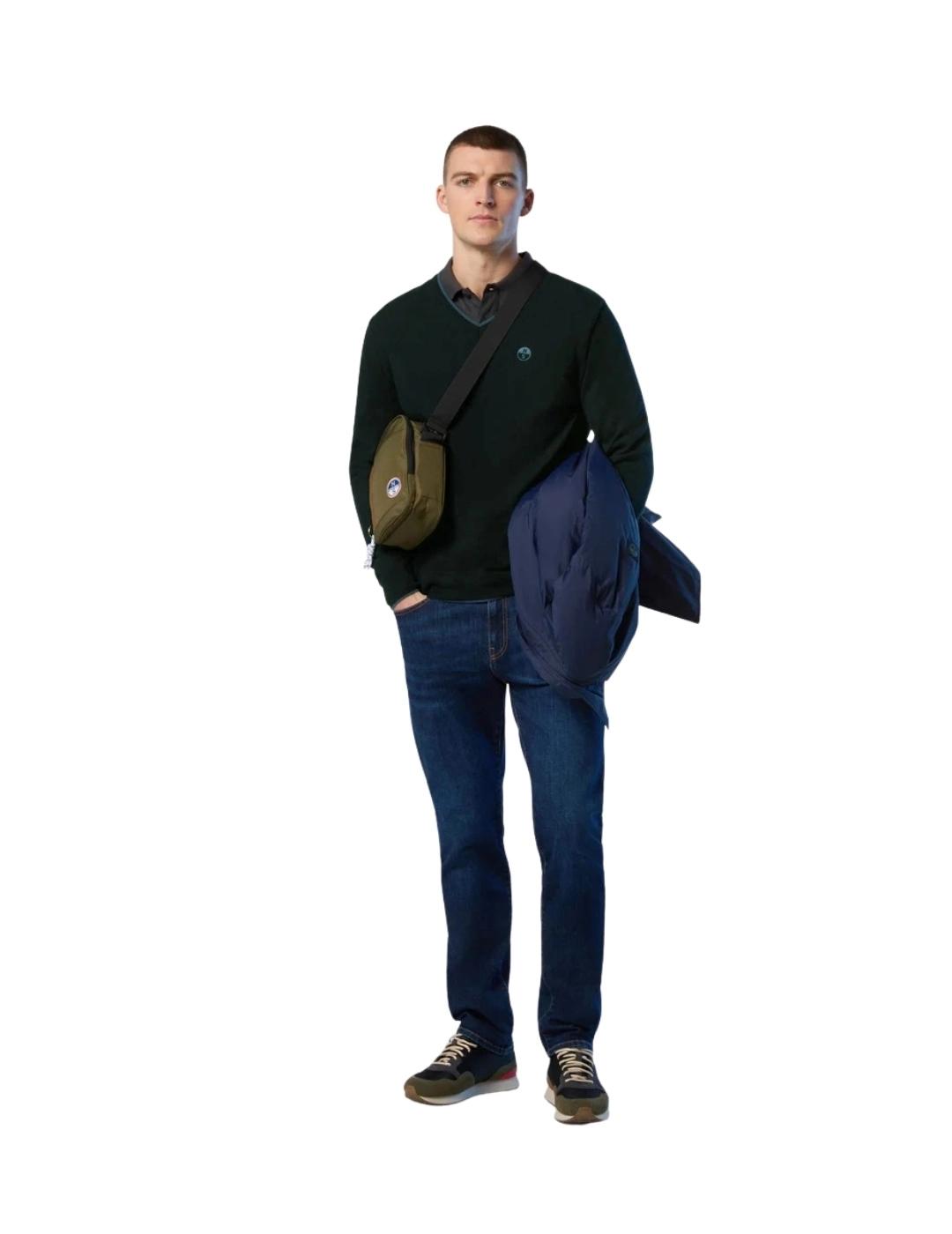 North Sails Jersey cuello pico Pine Grove