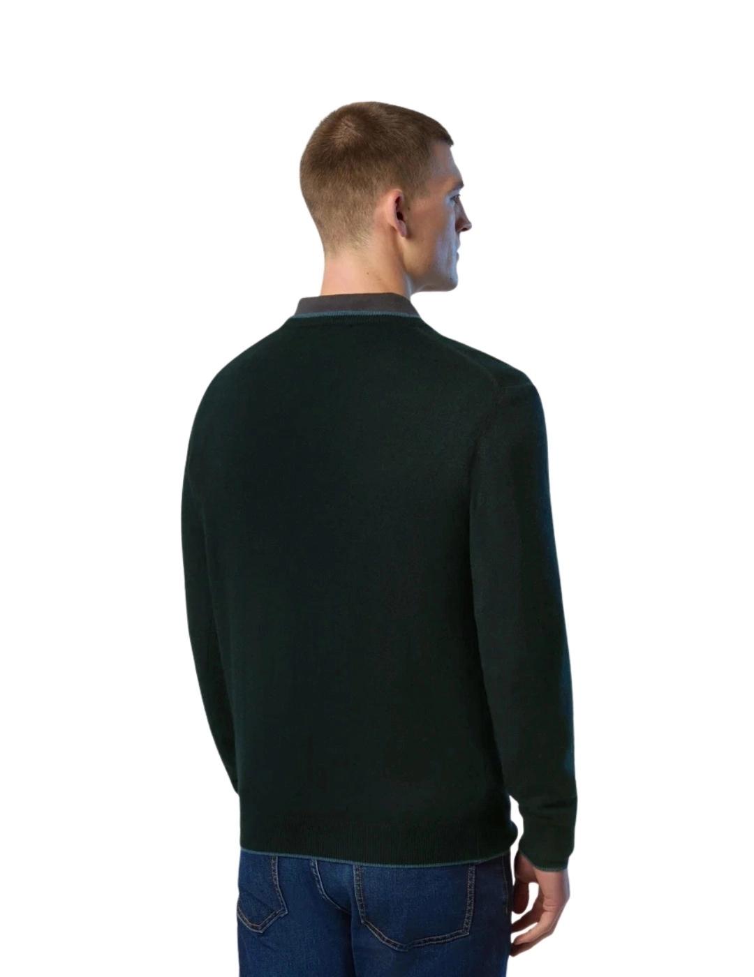 North Sails Jersey cuello pico Pine Grove