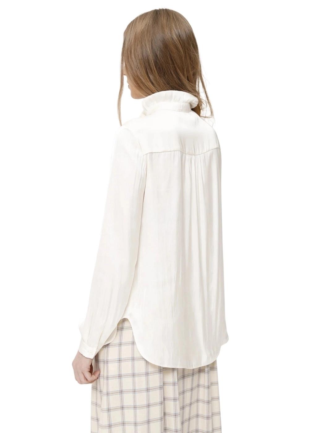 Oky Camisa Ferrat Raso Blanco