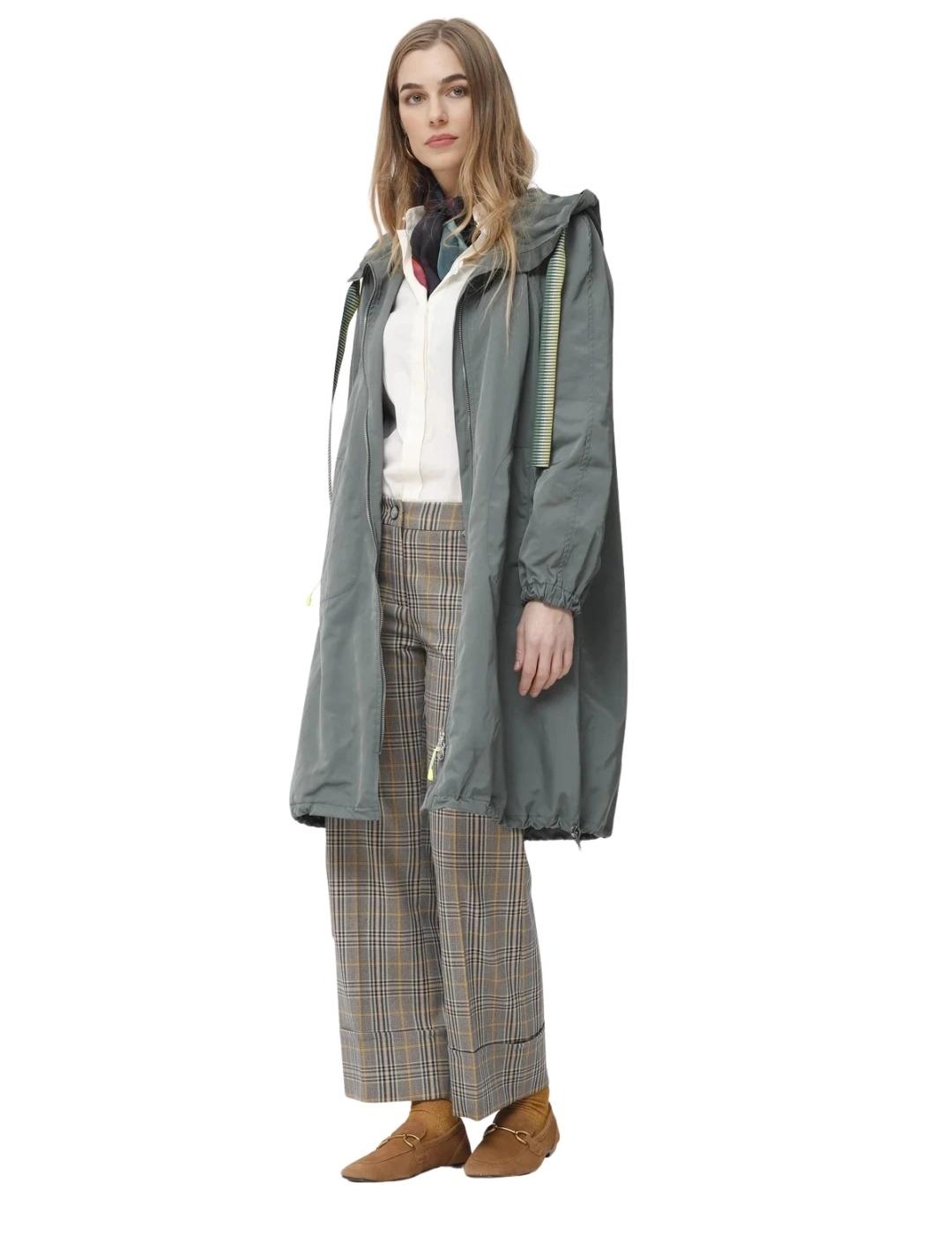 Oky Abrigo Jillia Técnico Waterproof Verde