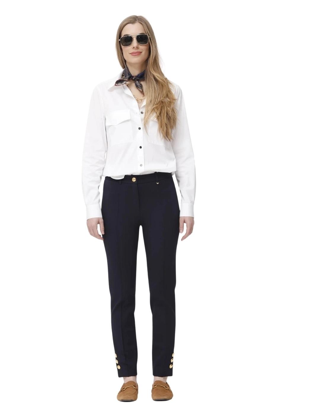 Oky Pantalón Rutex Punto Roma Marino