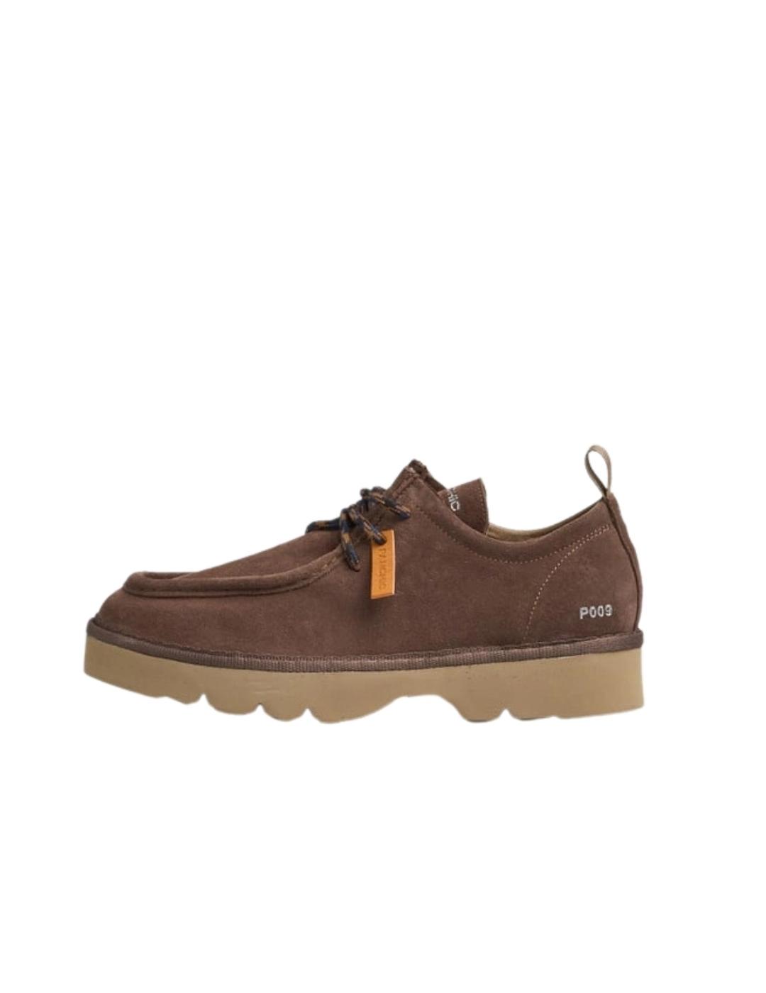 Panchic Zapatos P009 Lace-Up Marrón