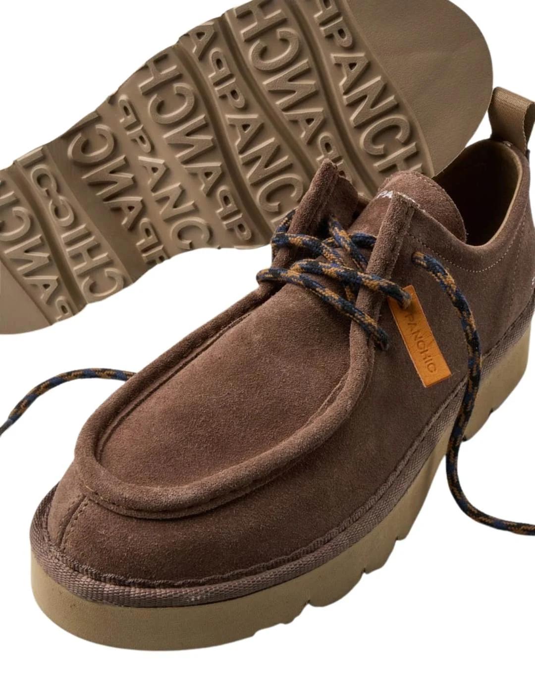 Panchic Zapatos P009 Lace-Up Marrón